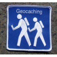 Geocaching Aufnäher - Erkennungszeichen (9cm)