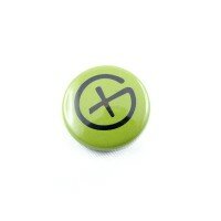 Geocaching Logo - Button, grün (Nr. 11)