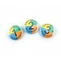 3 Stück, Button-Set: First Finds