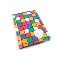 Logbuch - DIN A6, Chinakladde (bunt)