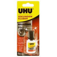Sekundenkleber - Flasche mit Pinsel, UHU®