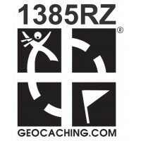 Geocaching Logo - Aufkleber kontur, trackable
