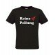 Keine Peilung, Geocaching T-Shirt (schwarz)