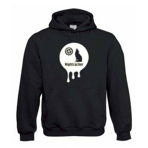 Nightwolf, Kapuzen-Pullover (fluoreszierend)