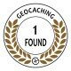 1 Found, T-Shirt (weiss/braun)