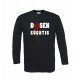 Dosensüchtig - Geocaching Long Sleeve, schwarz
