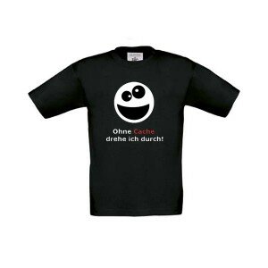 Durchdrehen - Kinder Shirt (schwarz)