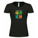 Groundspeak - Girlie Shirt, mit Name (farbig)