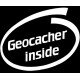 Geocacher Inside Aufkleber 10 x 8 cm (innen)