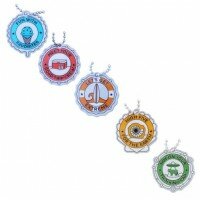 Road Trip 2015 travel tag set