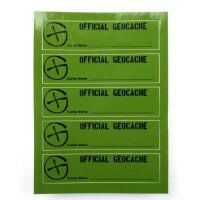 Cache Sticker PETling, 5-er Set