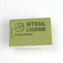 Logbuch Grün Geocaching, 35x50mm, 200 logs