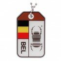 Travel Bug origins - Belgien