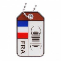 Travel Bug origins - Frankreich