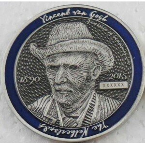 Dutch Geocoin 2015 - Antique silver - RE - reservation