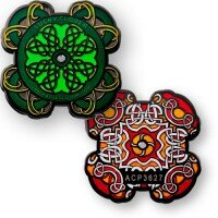 Celtic Lucky Clover Geocoin
