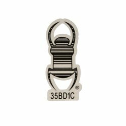 Travel Bug® Aufkleber schwarz reflektierend verschiedene Größen