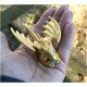 Flying Guardian Dragon - Fine Gold