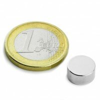 5 pieces 10 mm Round x 5 mm Neodym Magnets