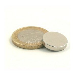 5 Stück 15 mm Runde x 3 mm Neodym Magnete