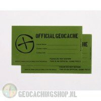 Cache Aufkleber X-Small - 4,2 x 7,5 cm