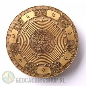 Mapamundi XXL Geocoin