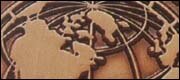 Zodiac Clock antique copper