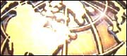 Zodiac Clock polished gold