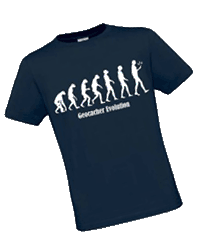 Geocaching T-Shirt Evolution