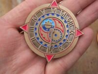 Zodiac Clock Geocoin - 4 Varianten (limitiert)