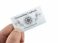 5x Micro-Logbuch, Heftchen Kompass (blau)