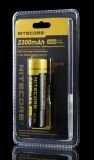 Nitecore 18650 Li-Ion Akku (2300 mAh)