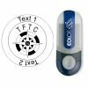 Kompass Geocaching Stempel TFTC