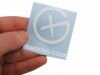 Trackable, Mini-Aufkleber 4,5 x 6 cm (schwarz aussen)