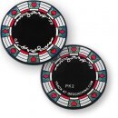 Poker Chip Geocoin - Schwarz