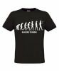 Geocaching T-Shirt "Evolution" schwarz