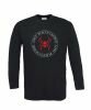 "Lost Places Cacher" - Pullover (schwarz/rot)