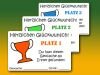 Geocaching Trophen-Karten Erstfinder Set