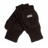 Klapphandschuhe, Gr. L (schwarz)